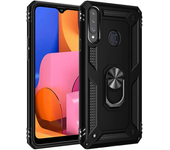 For Samsung Galaxy A10 A20 A30 A40 A50 A70 A10E A20E Armor Car magnet Case For A10S A20S A30S A01 A11 A21 A31 A41 A51 A71 5G