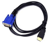 Cable adaptador de vídeo Sinknap de 1,8 m (1080p) compatible con HDMI macho a VGA macho para HDTV y DVD