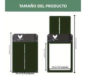 Automatic Chicken Coop Door Chicken Automatic Door Light Sensing Auto Chicken Door Opener Chickens Supplies Battery Powered