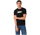 Camiseta Guess Metallic para hombre en color negro
