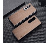 Case for Samsung Galaxy Z Fold 5 Fold4 zfold3 5G bamboo wood pattern Leather cover for galaxy z fold5 fold 4 3 zfold5 case capa