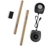 Juego de tambor de aire eléctrico AeroBand PocketDrum 2 Plus, tambor de aire con baquetas, pedales, Bluetooth