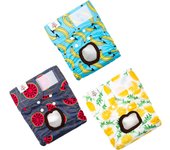 (3pcs per pack) CuteBone Female Dog Diapers Reusable Doggie Period Diapers Washable Dog Nappy Female for Heat Cycle