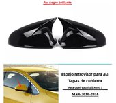 For Vauxhall Opel Astra H MK5 2004-2009 & Astra J MK6 2010-2015 Rear View Mirror Cover Cap 1Pair Side Wing Mirror Cover Add on