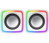 Altavoces Mars Gaming MSCube 8W 2.0 Blanco