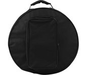 Compact Snare Drum Bag Backpack Case with Shoulder Strap Outside Pockets Musical Instrument Accessory Red