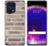 Funda Silicona para Oppo Find X5 Pro 5G diseño Ladrillo 01 Dibujos