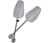 Household 1 Pairs Practical Plastic Shoe Trees Adjustable Length Shoe Trees Stretcher Boot Holder Organizers  Shoe Stretcher