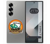 Tumundosmartphone Funda Carcasa Dura para Samsung Galaxy Z Fold 6 5G diseño Adventure Dibujos