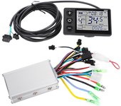 Motor Controller LCD Motor Controller 24V‑48V Waterproof LCD Display Panel Electric  Scooter Brushless Controller Kit