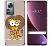 Funda Silicona para Xiaomi 12 Pro 5G diseño Leon Dibujos