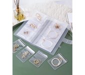 Organizador de Joyas | Bolsas para Guardar Joyas | 84 Ranuras para Tarjetas | 20 Bolsillos con Cremallera