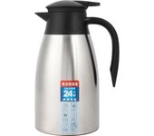 Cafetera de acero inoxidable 304 con doble aislamiento y olla al vacío para uso doméstico, 1,5 l