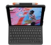 Funda con teclado logitech slim folio