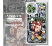 Phone Case for iPhone X XS 7 6s 12 Mini 11 15 Plus XR SE 13 Pro Max 14 Pro 8 Clear Silicone Cover  Luxury Cute O-One Piece