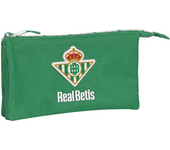 Portatodo Triple Reciclado Real Betis Balompie 22X12X3Cm (Safta 842318744)
