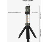 Multi-function Camping Lanterns Portable LED Flashlight Mosquito Repellent Torch Outdoor Lighting Rechargeable 3-in-1 Hook Tent