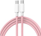 Usb C to Type C Fast Charging PD 60W Mobile Phone Date Cable For Iphone15 Android Samsung Huawei Type C Braided Charger Cable