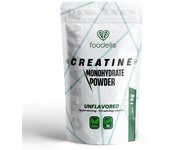 FOODELIS Creatina Monohidrato en Polvo Micronizada  1 KG  166 Dosis  Sin Sabor  No-gmo  Incluye Dosificador  Alta solubilidad  Vegano  Sin Lactosa