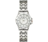 Nuevo reloj para mujer muy solicitado, con correa de brazalete, flores, concha y piedras brillantes, un reloj de lujo para la mujer
