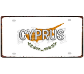 [YZFQ ]30X15CM National Flag Morocco Norway Cyprus Metal Tin Sign City Travel Souvenir  Wall Pub Shop HomeCraft Decor  DC-1345B