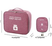 Home Travel First Aid Kit Medicine Storage Bag S/L Capacity Medical Box Organizer Case Outdoor Portable Survival Emergency Pouch
