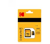 KODAK MicroSD Memory Card 128GB 256GB UP TO 100MB/s Class10 U3 32GB 64GB TF Card 4K HD with Card Reader Adapter Microsd for PC