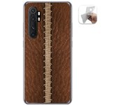 Tumundosmartphone Funda Gel TPU Xiaomi Mi Note 10 Lite Cuero 01 Dibujos Personalizada