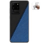 Tumundosmartphone Funda Gel Tpu para Samsung Galaxy S20 Ultra diseño Cuero 02 Dibujos
