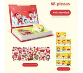 Magnetic Busy Book Matching Magnet Puzzles Baby Books Animals Dinosaur Numbers Montessori For Toddler 1 2 3 Years Gift Fot Kids