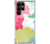 Funda Silicona Antigolpes para Samsung Galaxy S22 Ultra 5G diseño Acuarela 02 Dibujos