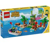 Lego animal crossing paseo en barca con el capitán