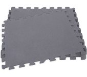 Protector suelo Intex para piscinas 50x50x0,5cm 8 piezas Color Gris