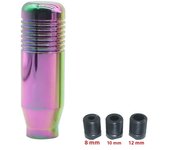 Universal 8.5cm Car Gear Shift Knob Stick Manual Transmission Aluminum Extended Gear Shifter Gear Head Knob Auto Accessories