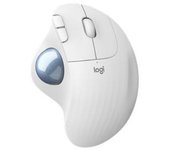 Mouse raton logitech ergo m575 bluetooth & wireless blanco