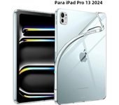 Transparent Case for iPad Air 11 inches 2024 Air 13 2024 Case Silicone Soft Tpu Airbag Cover Shockproof Funda for Pro 11" 13'' 2