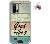 Tumundosmartphone Funda Gel Tpu para Ulefone Armor 7 diseño Madera 01 Dibujos