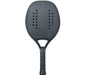 HOOWAN Blackshark Beach Tennis Racket Carbon Professional Racket Beach Tennis 22mm Rough Surface with Cover