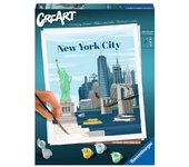 RAVENSBURGER CREART KIT PINTURA NUEVA YORK, 23686, TIENDA CON LICENCIA OFICIAL