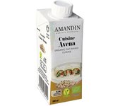 Cuisine Avena Crema para Cocinar Eco Vegan 200ml Amandin