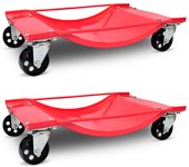 vidaXL Carritos de transporte de coches 2 unidades