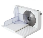 Cortafiambres Jata 17 Cm 150W Blanco - Disco de Acero Inoxidable - Seguridad Antiuso - Corte Preciso