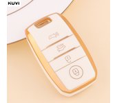 TPU Car Remote Key Case Cover Shell Fob For KIA Sportage Cerato Optima K2 K3 K4 K5 RIO Picanto Soul Sorento Sedona 3 4 Buttons