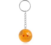 Japanese Cartoons Z 1-7 Stars Goku Star Spherical Keychain Men Car Women Bag Accessories