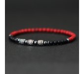 Noter Men 4mm Stone Bracelet Sanskrit Meditation Yoga Beaded Braclet Casual Jewelry Accessories Pulseira Masculina Gift For Him