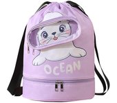 Mochara with Cordón,para Niños Mochila de Cuerdas Impermeable, Grande Bolsa de deporte with Para Zapatos Compartment