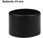 4Pcs/Set Black PVC Chair Leg Caps New Round Bottom Furniture Feet Silicone Pads Non-Slip Covers Floor Protectors Accessories