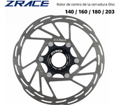 ZRACE Center Lock Disc Rotor bike brake rotor Strong heat dissipation floating rotor 140mm 160mm 180mm MTB / Road disc brake