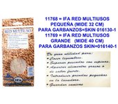 Ifa red multiusos pequeña (mide 32 cm) garbanzos skin 016130-1