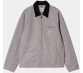 Chaqueta Gris Carhartt Detroit Jacket Yosemite/Black Diseño Moderno